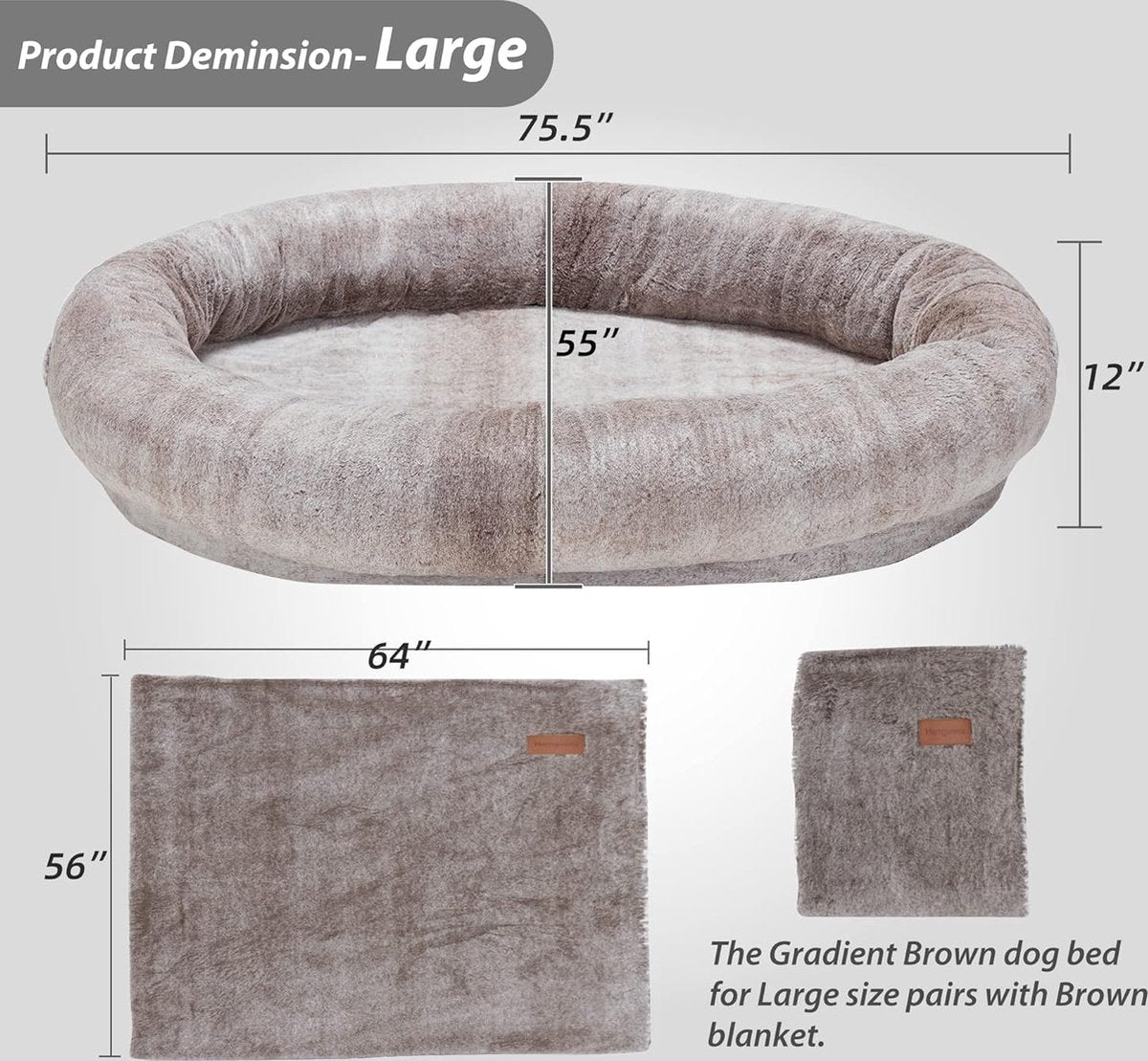 Human Dog Bed - Dog Bed for Humans - Humans and Pets - Sleeping Bed - Bean Bag - Bean Bag Bed
