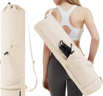 Yogamat tas - Waterproof - Universeel - Sporttas met rits - Voorzien van draagriem