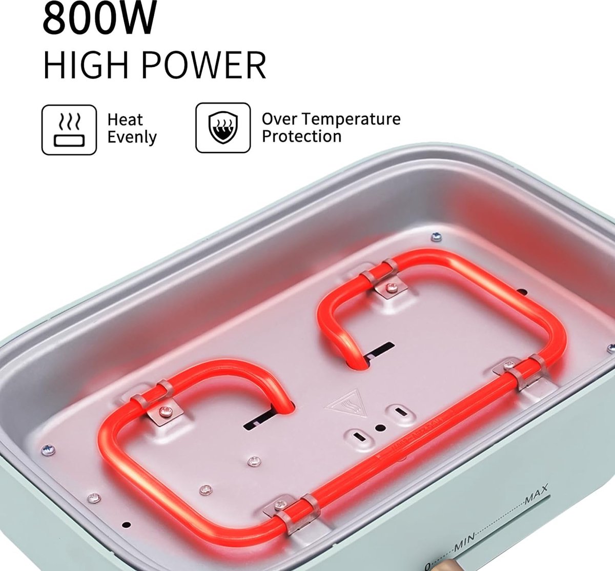 Equivera Hot Pot - Fondueset - Elektrische Fonduepan - Oosterse Fondue - Grill - Meerdere Personen
