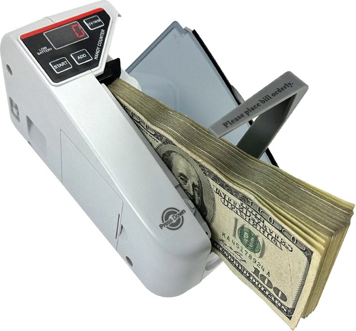 Banknote Counter - Money Counter - Safescan - Money Scanner - Bill Counter - Counterfeit Detector - 600 Notes/Minute