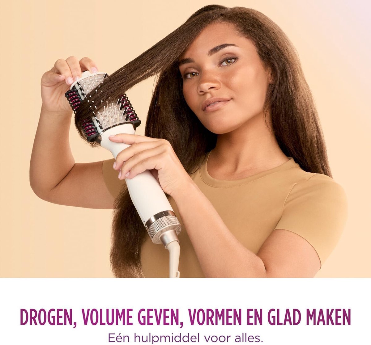 Hair Dryer Brush - Electric Hair Brush - Curling Brush - Straightening Brush - Brush Hairdryer