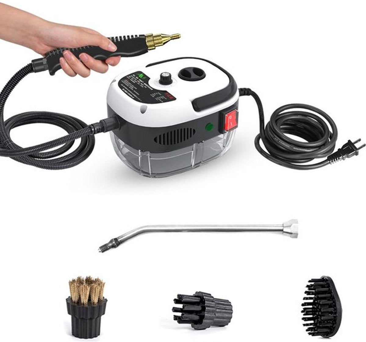 Draagbare hogetemperatuurreinigingsmachine - stoomreiniger - tapijtreiniger - autoreiniger - aircocleaner handstoomreiniger - schoonmaak