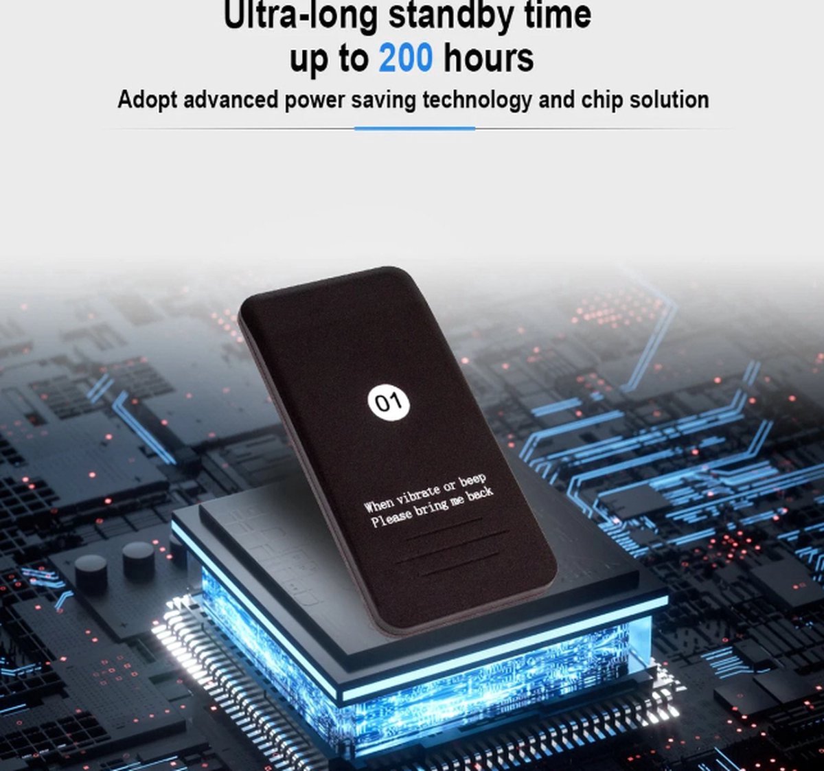 Oproepsysteem horeca - 16 STUKS - 800m - Oproeppieper - Restaurant Pager - Draadloze Oproepbuzzer