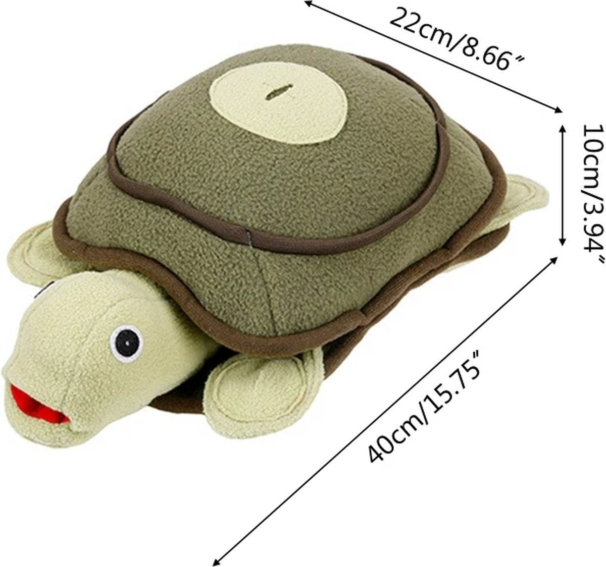 Dog Toys with Snack Dispenser - Sniffing Game for Puppies and Small to Medium Dogs - Soft Plush Chew Toy with Sound for Teething and Playtime