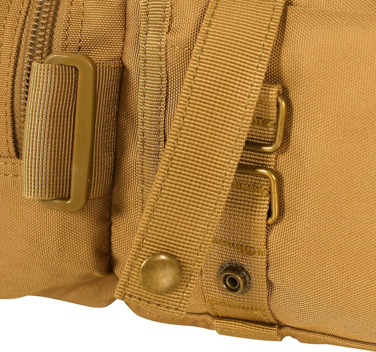 Sport Outdoor Reizen Heuptas - Tactische Aanvalstas - MOLLE Modulaire Inzet Range Tas - Wandel Heuptasje - Tactische Tas - Visgerei Tas - Kaki Wandel Heuptas