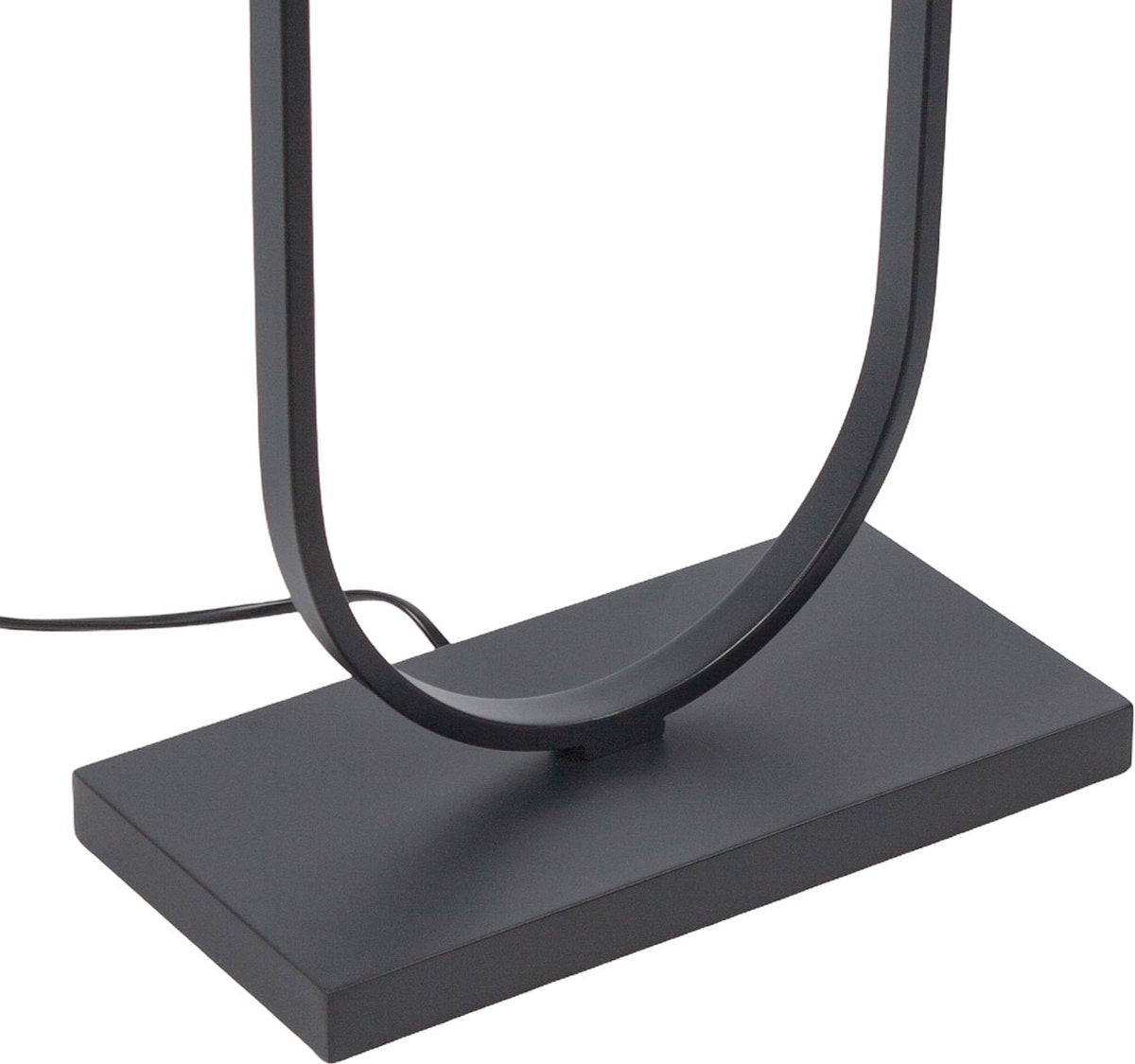Vloerlamp Verona met ovale velours kap | 1 lichts | taupe velours | taupe on taupe / bruin / zwart | metaal / stof | Ø 50 cm | 162 cm hoog | staande lamp | modern / sfeervol / tijdloos design