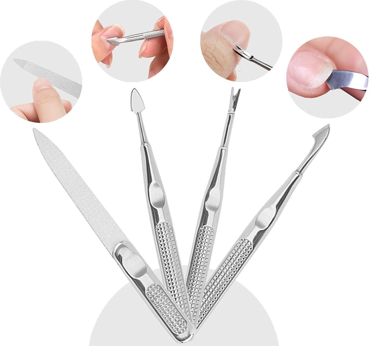 Heavy Duty nagelknipper - teennagelknipper voor ingegroeide nagels bij mannen - volwassenen - senioren (modern 9)