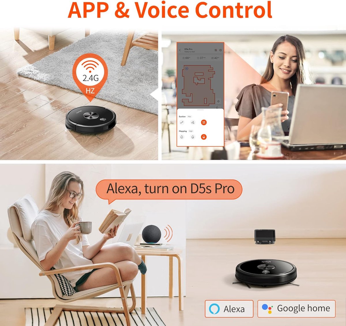 ShopGlobe Robotstofzuiger - Robotstofzuigers - Automatische Stofzuiger - Robotstofzuiger Huisdieren