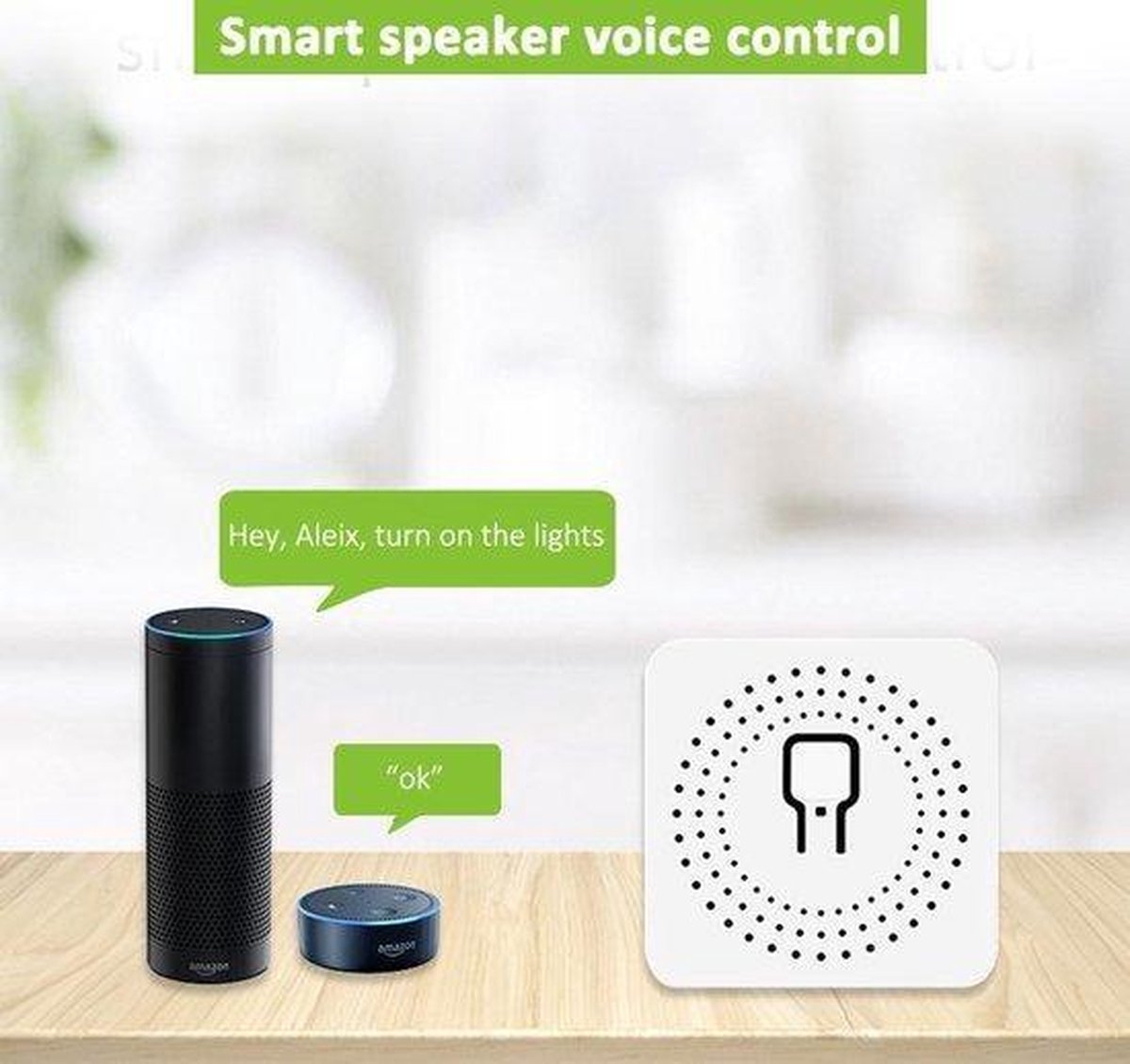 Mini Smart Switch | Smart WiFi built-in switch | 16A | 5-pack