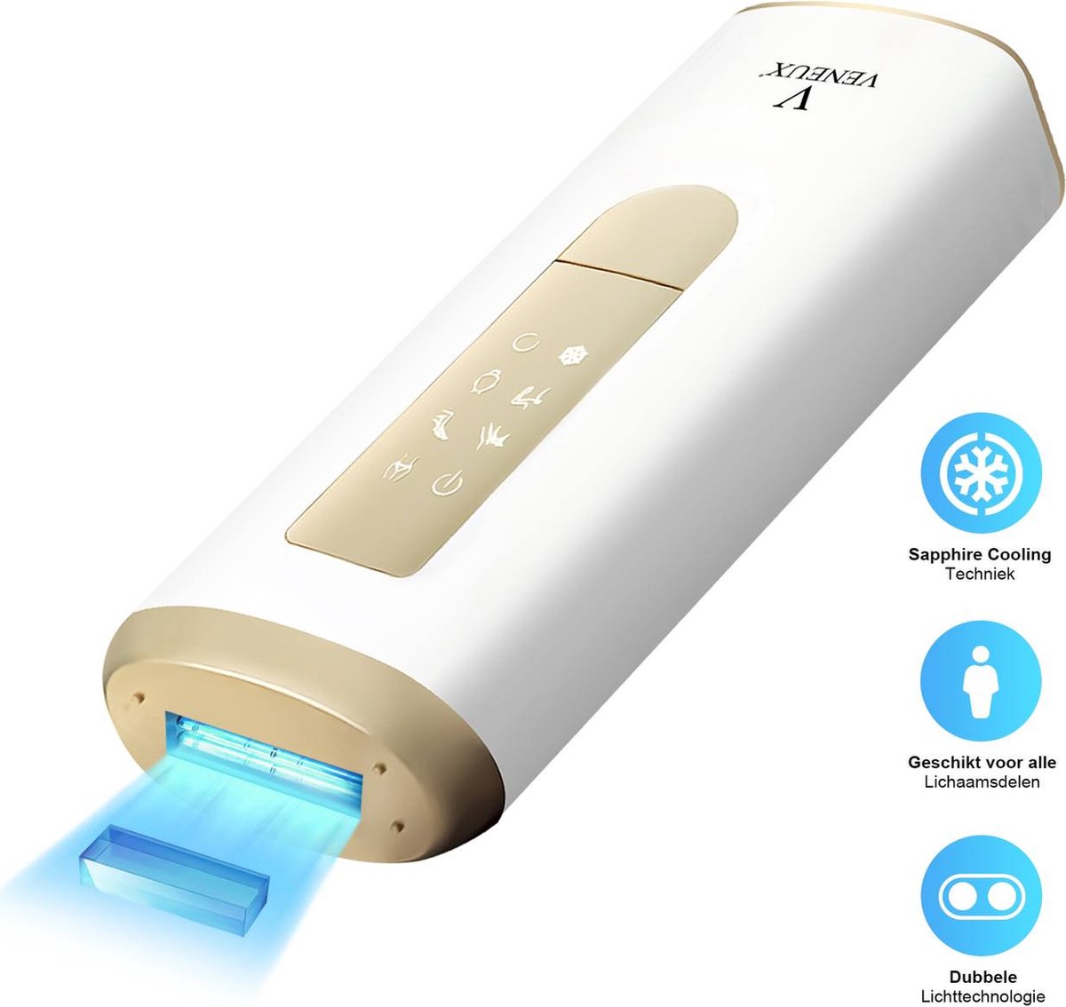Veneux® Laser Hair Removal Device - Hair Removal Devices - Hair Removal - Sapphire Technology