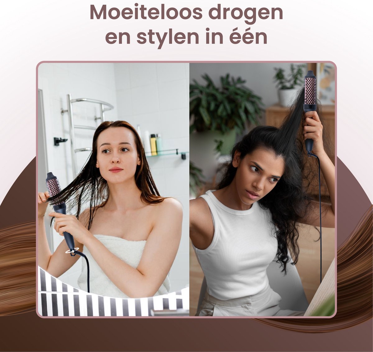 Thermal Brush - Krulborstel - Föhnborstel - Stijlborstel - 38mm - Keramische Warmteborstel - Ionentechnologie