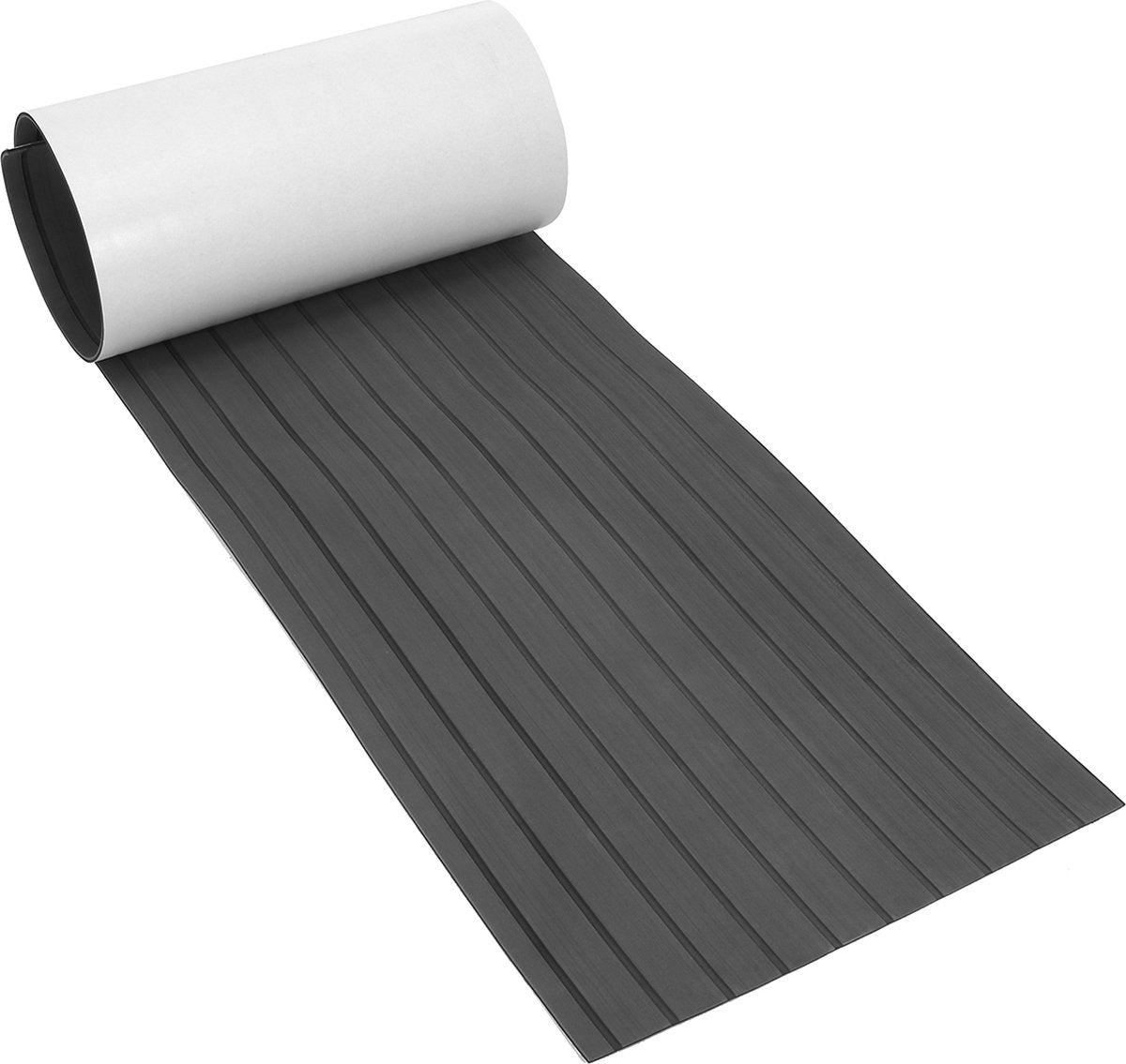 Bootmat 240*60*0,6cm - EVA Teak Schuim Decking Mat - Zelfklevende Bootmat - Donkergrijs