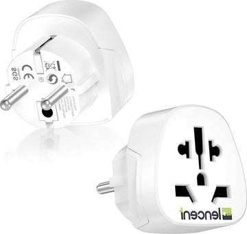 Universeel Adapter Reisadapter Wereldwijd - NL/EU/DE AC-paneel - Type A/B/G/I/J UK - Engels Engeland/Amerika/CN/Australië/JP/Italië/Zwitserland - Nederland - Universeelste Stekkeradapter
