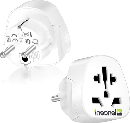 Universele Adapter Reisadapter Wereldwijd - NL/EU/DE AC-paneel - Type A/B/G/I/J VK - Engels Engeland/Amerika/CN/Australië/JP/Italië/Zwitserland - Nederland - Universeelste Stekkeradapter