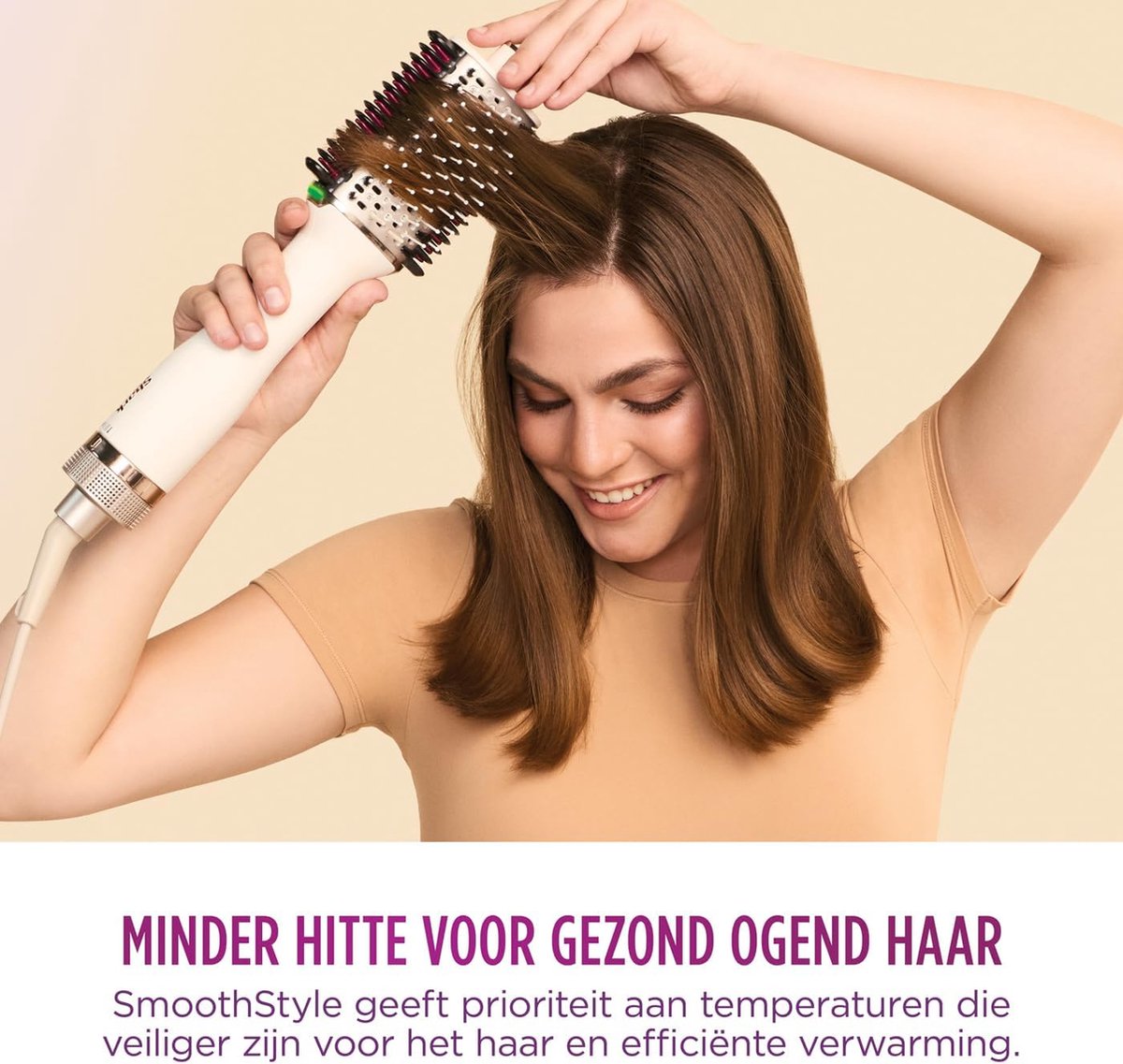 Hair Dryer Brush - Electric Hair Brush - Curling Brush - Straightening Brush - Brush Hairdryer