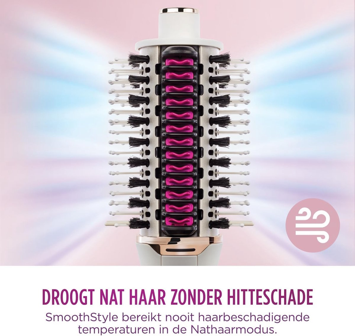 Hair Dryer Brush - Electric Hair Brush - Curling Brush - Straightening Brush - Brush Hairdryer