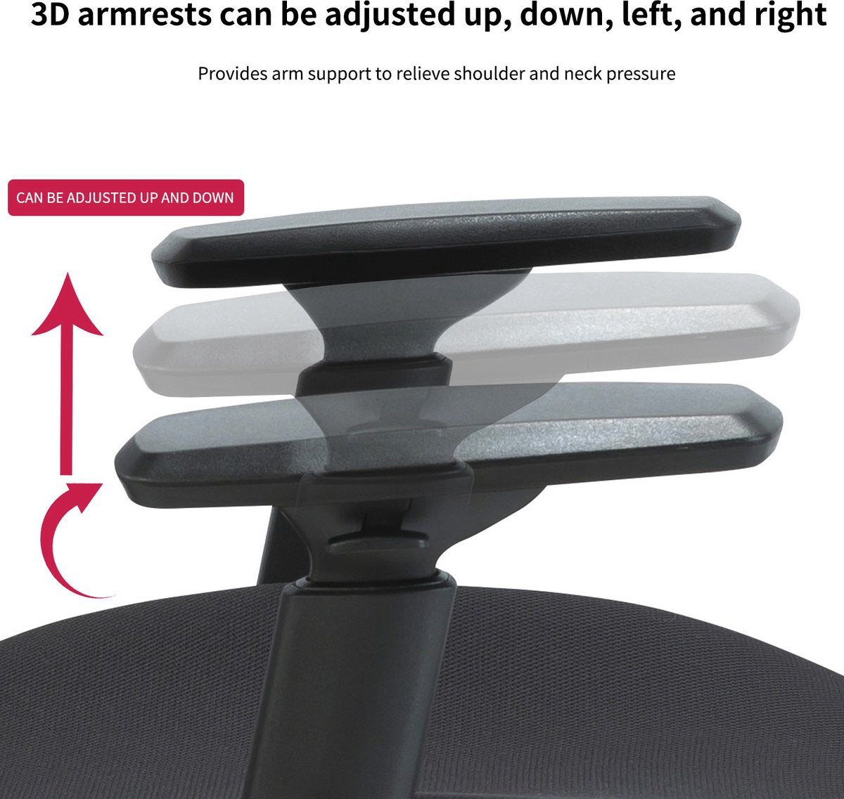 Ergonomische Bureaustoel - Bureaustoelen voor Volwassenen - Office Chair - Game Gaming Stoel - Kantoorstoel