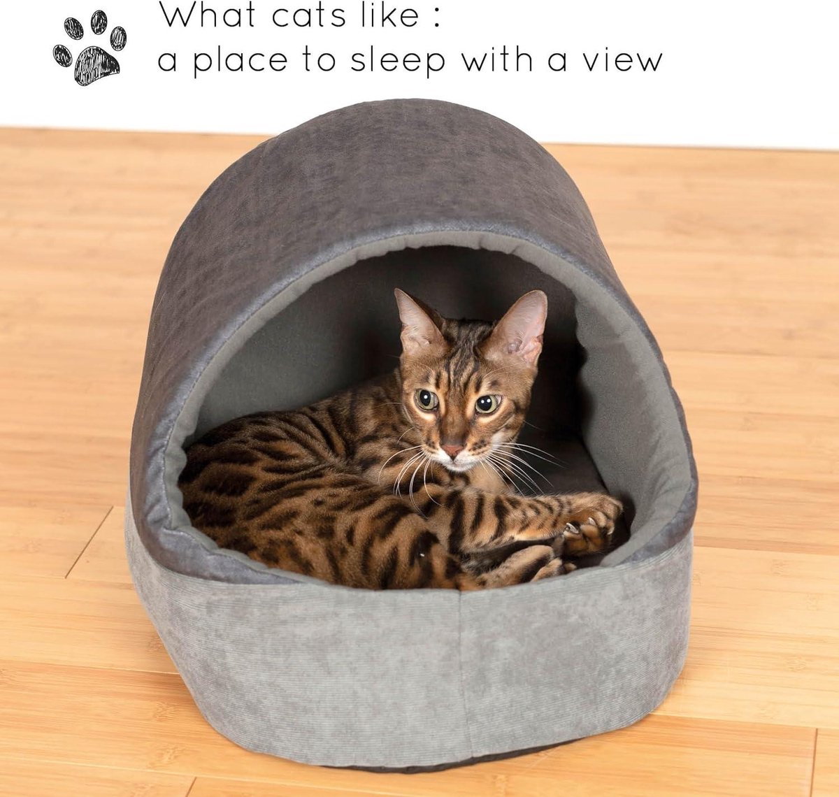 Kattenmand behaaglijk warm grote katten - kattenmand binnen hondenmand kattenbed hondenmand knuffelhol slaapbed hol iglo kat