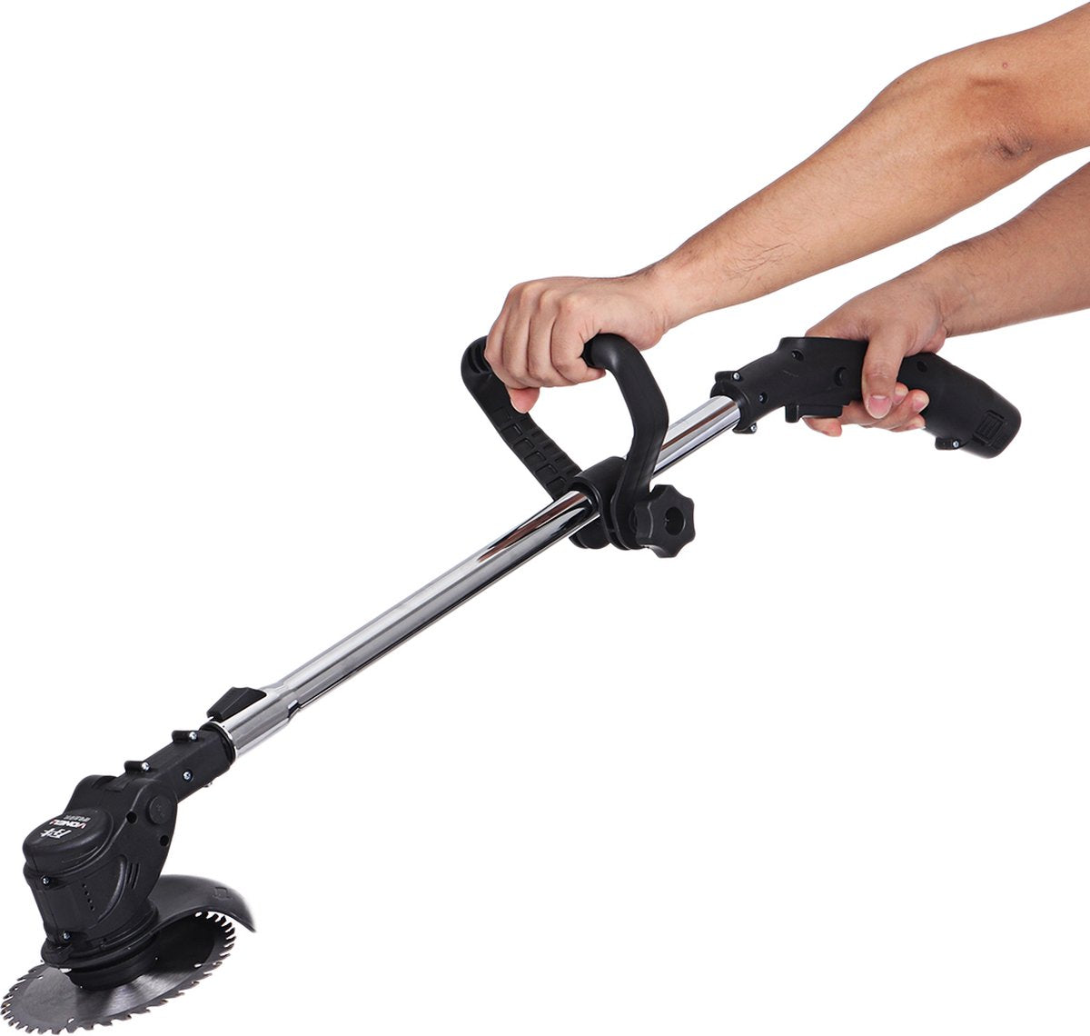 Weed brush - Weed brush set - Weed killer - Electric - Grout brush - Weed brush brush cutter - Includes 2 batteries and charging cable
