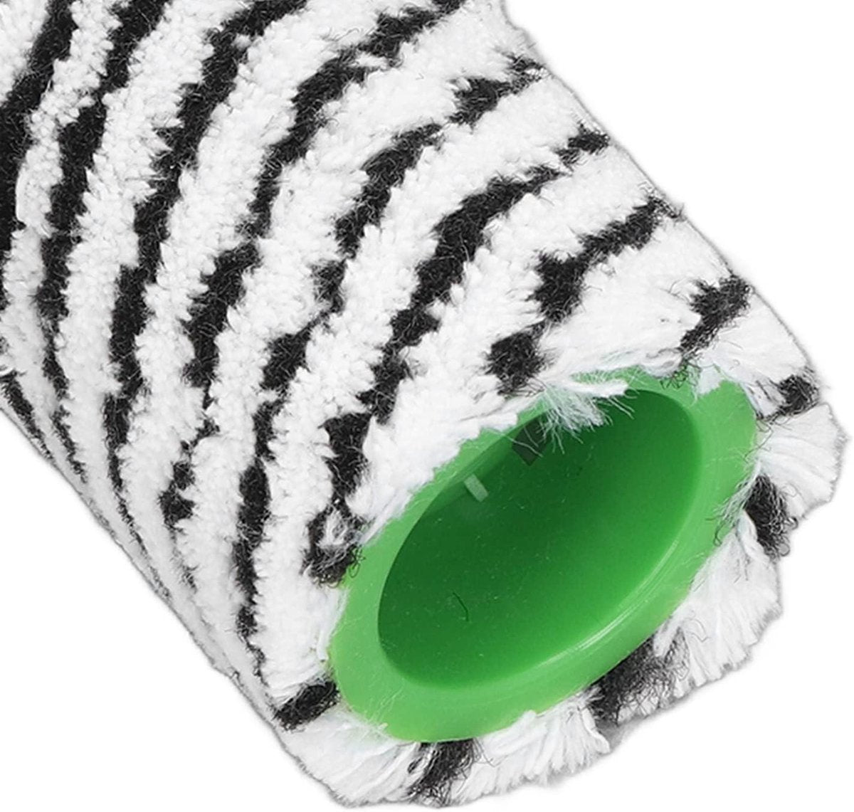 Microvezel Roller Borstel Set - Harde Vloer Reiniger - Roller Vervanging - Microfiber - Wasbaar - Nat Droog Gebruik - Karcher FC3 FC3D FC5 FC5D FC7 (zwart) - 2 Stuks