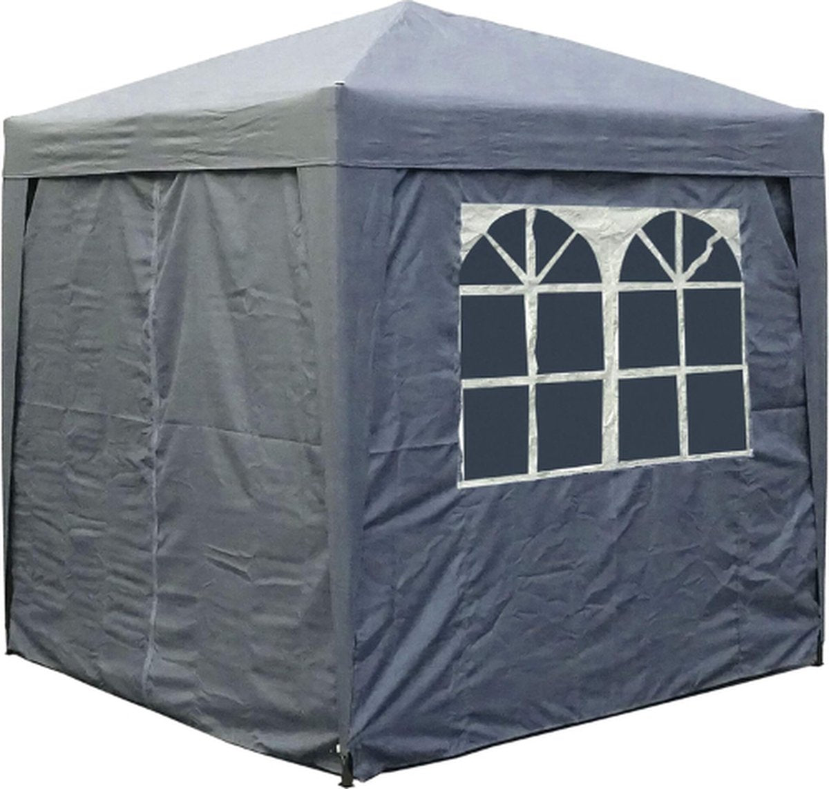 Tuinpaviljoen - Opvouwbaar - Partytent - 2.5x2.5x2.45 meter - met 4 Raamwanden - Waterdichte Tent - Draagtas
