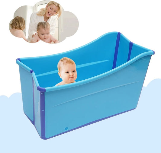 Opvouwbaar Bad - Zitbad voor Volwassenen - bath bucket - IJsbad - Ice Bath - Dompelbad - Kinderbadje - Reisbad - Opvouwbare Badkuip - inklapbaar bad - Ultieme Ontspanning voor Volwassenen en Kinderen!