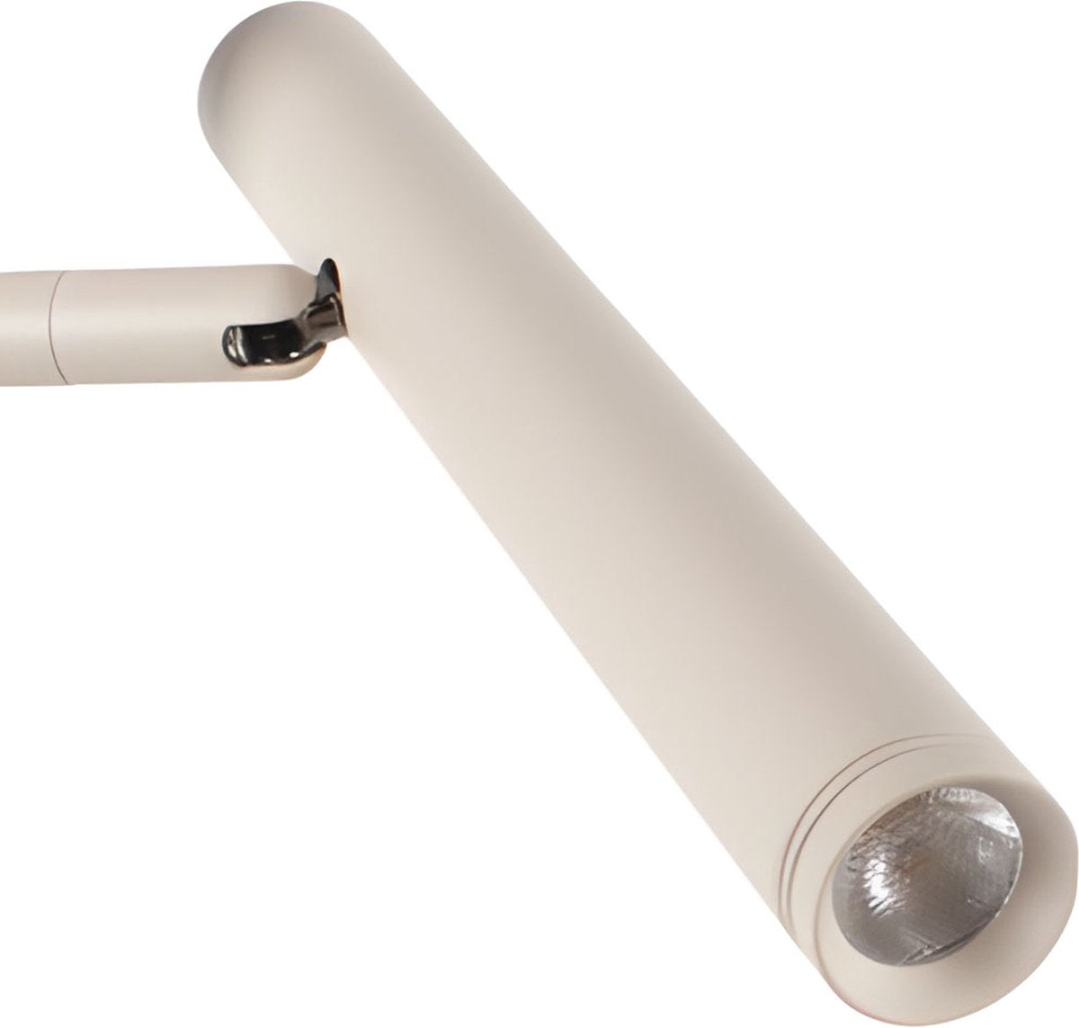Staande Luogo leeslamp | 1 lichts | zand / beige / crème | metaal | 133 cm | vloerlamp | dimbaar | modern design