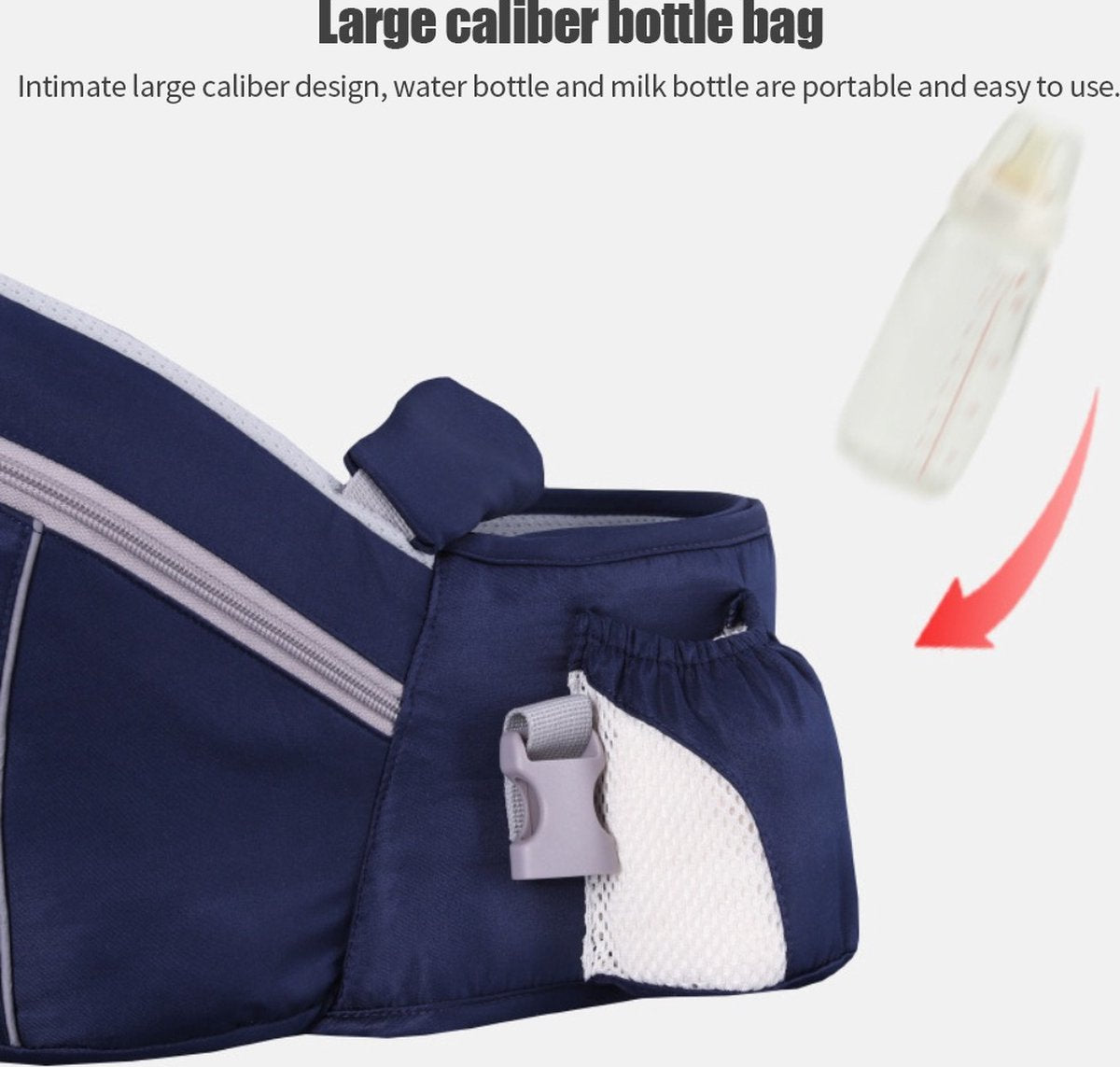 Baby Heupdrager met Extra Band en Nekband – Roze – Heupsteun voor Baby en Peuter – Draagtas met Veiligheidsband tegen Rugklachten – Kind Hip Seat Carrier – Ergonomisch – Veilig – Comfortabel – Ondersteuning voor Ouders – Praktisch