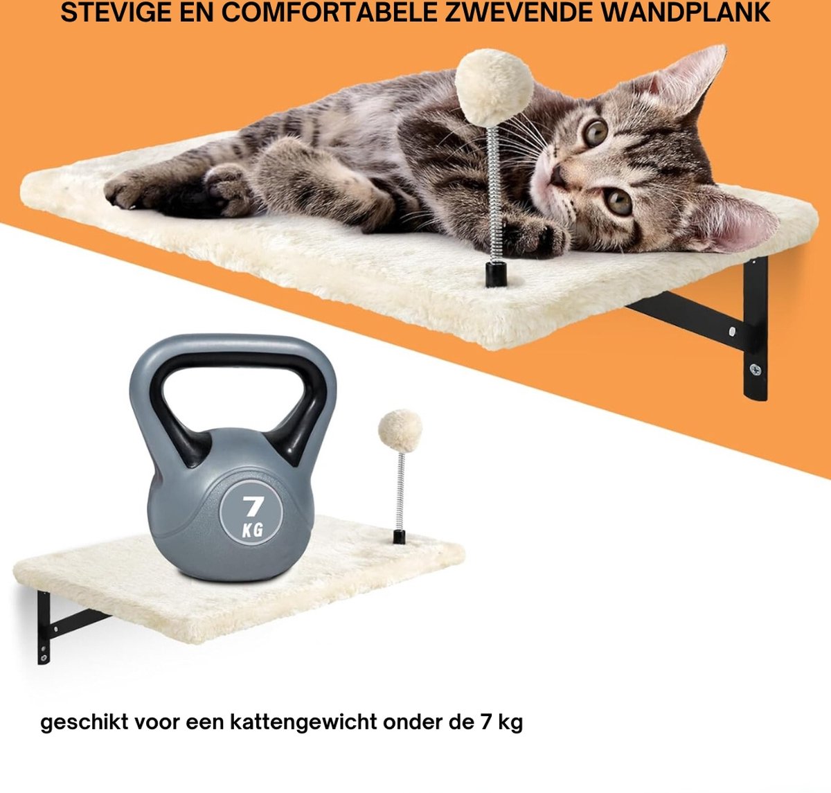 Cat Climbing Wall - Cat Climbing Wall - Climbing Wall Cat - Cat Wall Furniture - Grey
