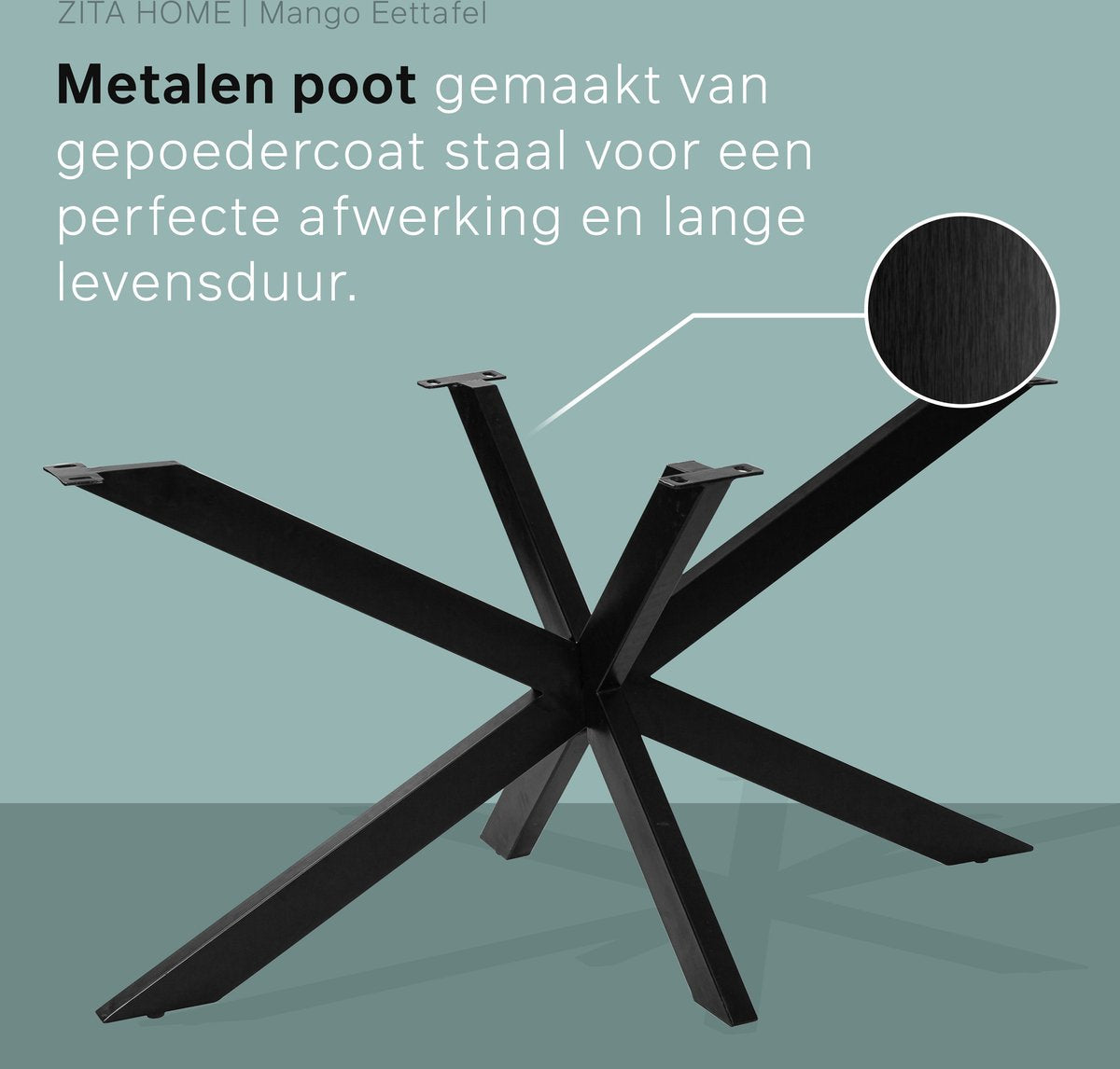 Salontafel - 130 cm x 70 cm - Mangohout
