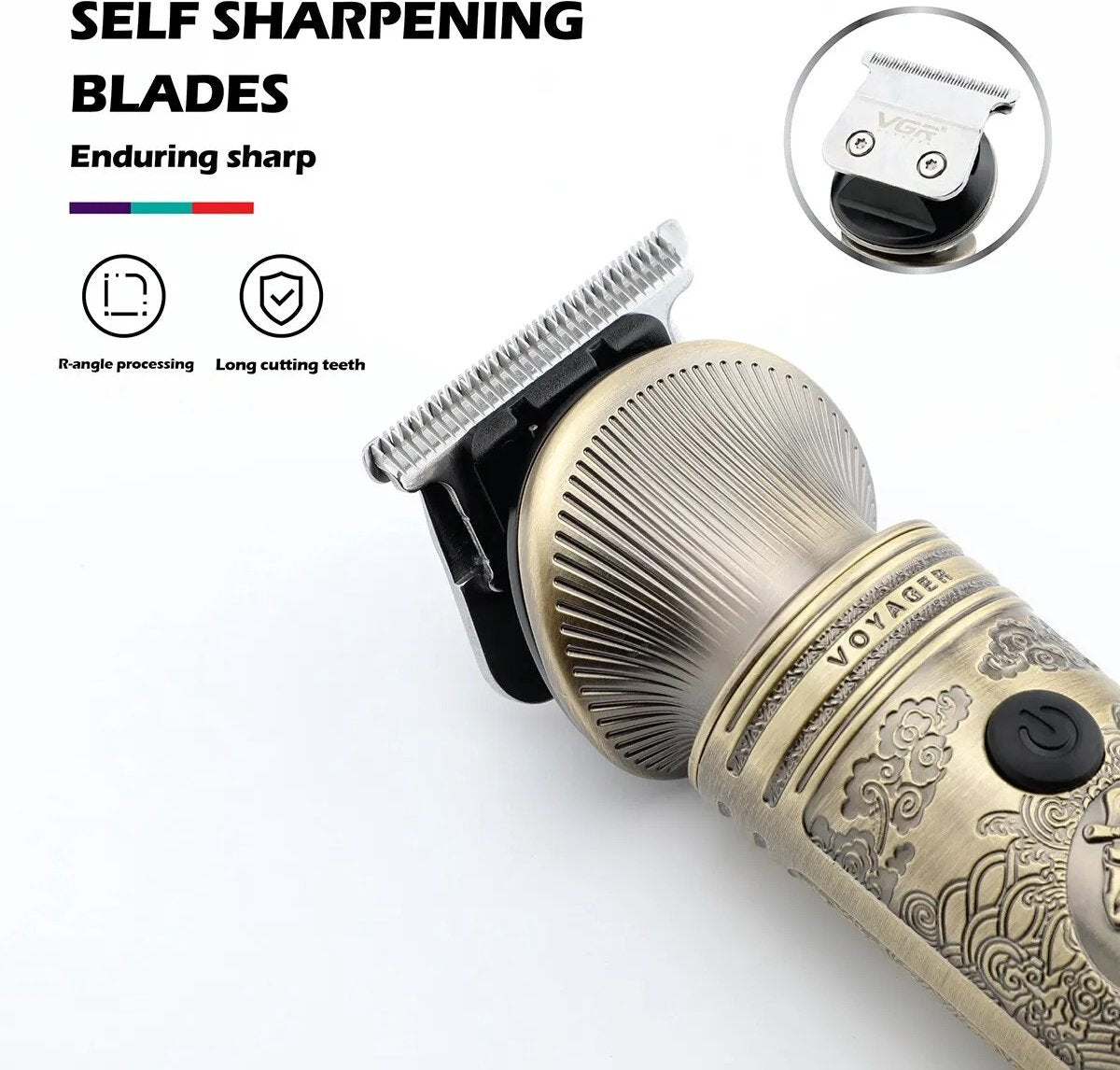 Bolmans - Tondeuse - Haartrimmer - Trimmer - Tondeuse Mannen - 6 in 1 - Tondeuse Hoofdhaar - Tondeuse Hond - Scheerapparaat - Met Display - USB C