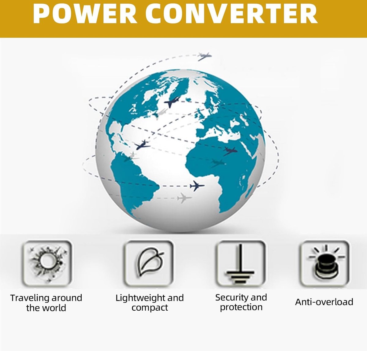 Elysium - Voltage Converter - Converter 110V To 220V - Voltage Converter 110 230 Volt - 30W