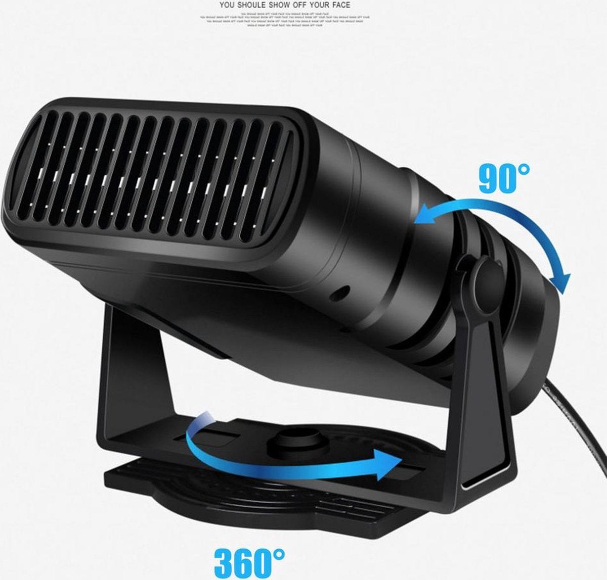 Standkachel - Auto Verwarming - Ventilatorkachel - Auto Heater - Autokachel - Elektrische Verwarming - Verwarming Ventilator