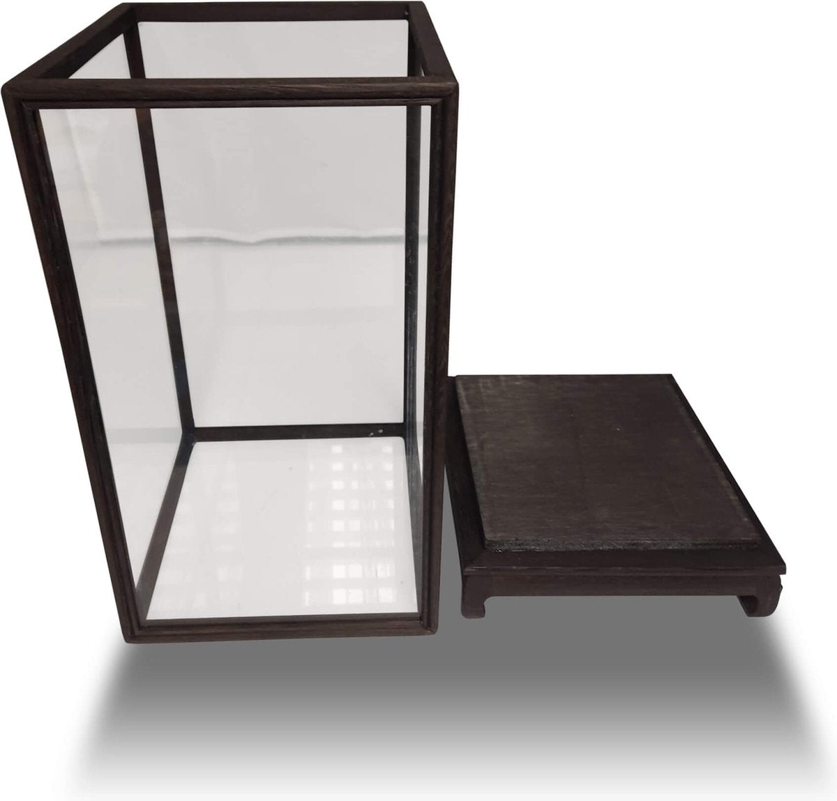 Square Dome Display Case | 17 x 17 x 35cm | Glass