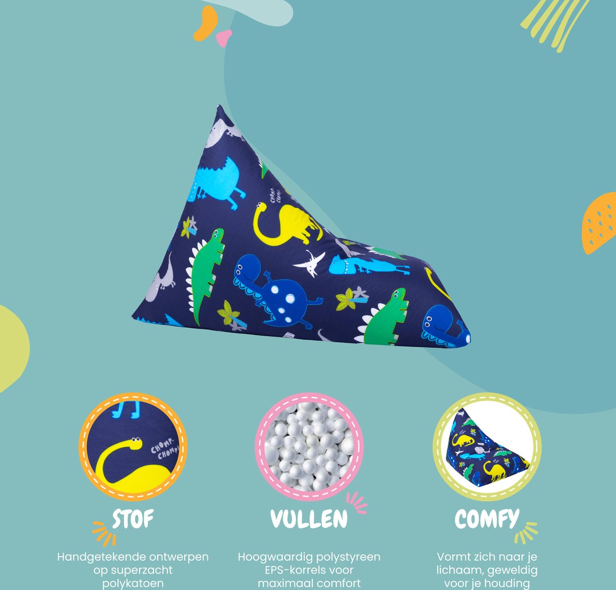 Bean bag for children - children's bean bag - bean bag for children - indoor bean bag for children - children's room bean bag - playroom toddler bean bag - bean bag chair
