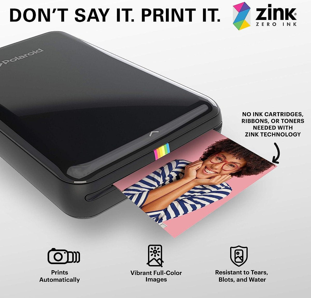 Premium direct zinkfotopapier - 30-pack - Compatibel met Polaroid Snap Snap Touch Zip- en Mint-camera's - Beste kwaliteit