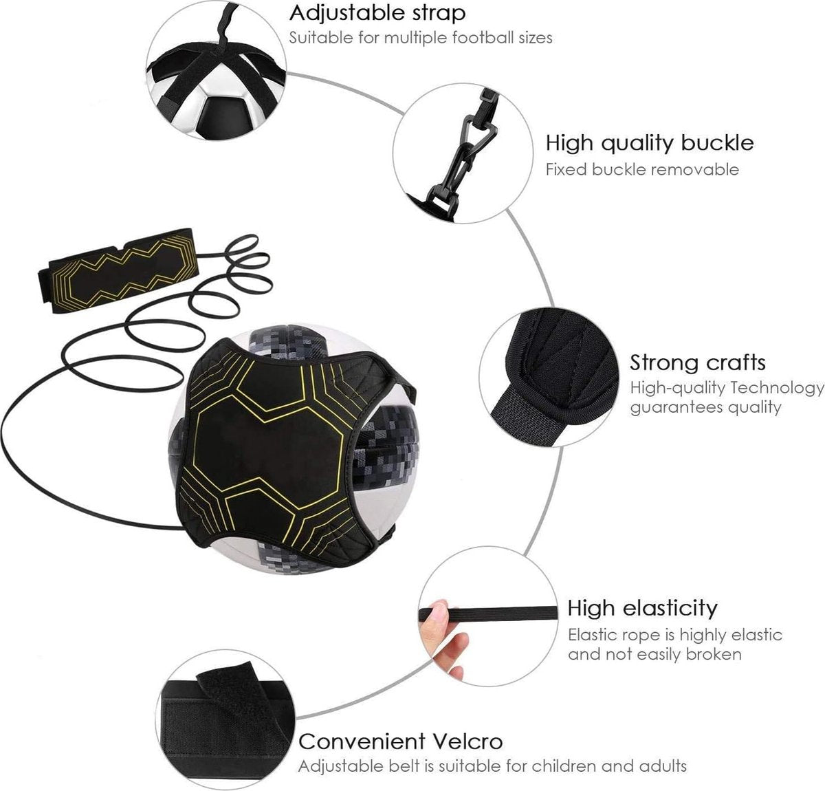 Equivera Voetbalspullen - Voetbalaccessoires - Voetbaltrainingsmateriaal - Football Stuff