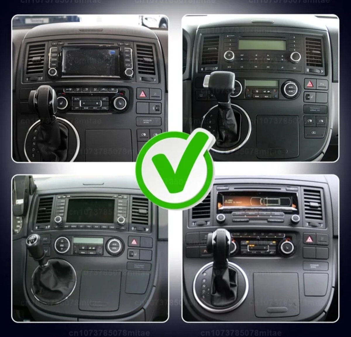 Vw Volkswagen T5 Transporter & Multivan | 2004 - 2014 | 2 GB & 32 GB | Carplay & Android Auto | Autoradio met navigatie | Radio scherm | 2004 2005 2006 2007 2008 2009 2010 2011 2012 2013 2014 | radio scherm California