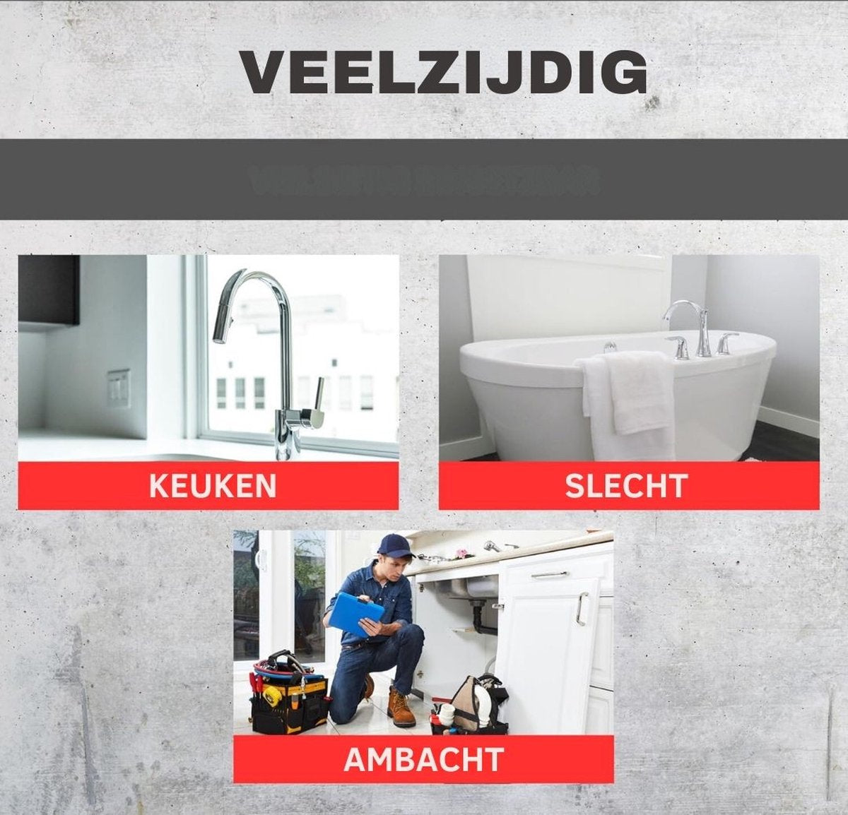 Rioolontstopper – Rioolreinigingsset - WC-ontstopper - Gootsteenontstopper - Toiletontstopper - Afvoerontstopper - Ontstoppingsveer - Rioolveer - Rioolreinigersveer - Drain Cleaner