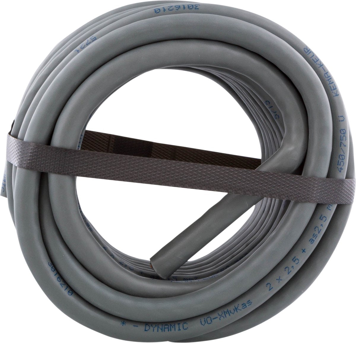 Ground cable XMvK-as - Outdoor cable - Installation cable for underground use - 2 x 2.5 mm² - 10 meters - Grey