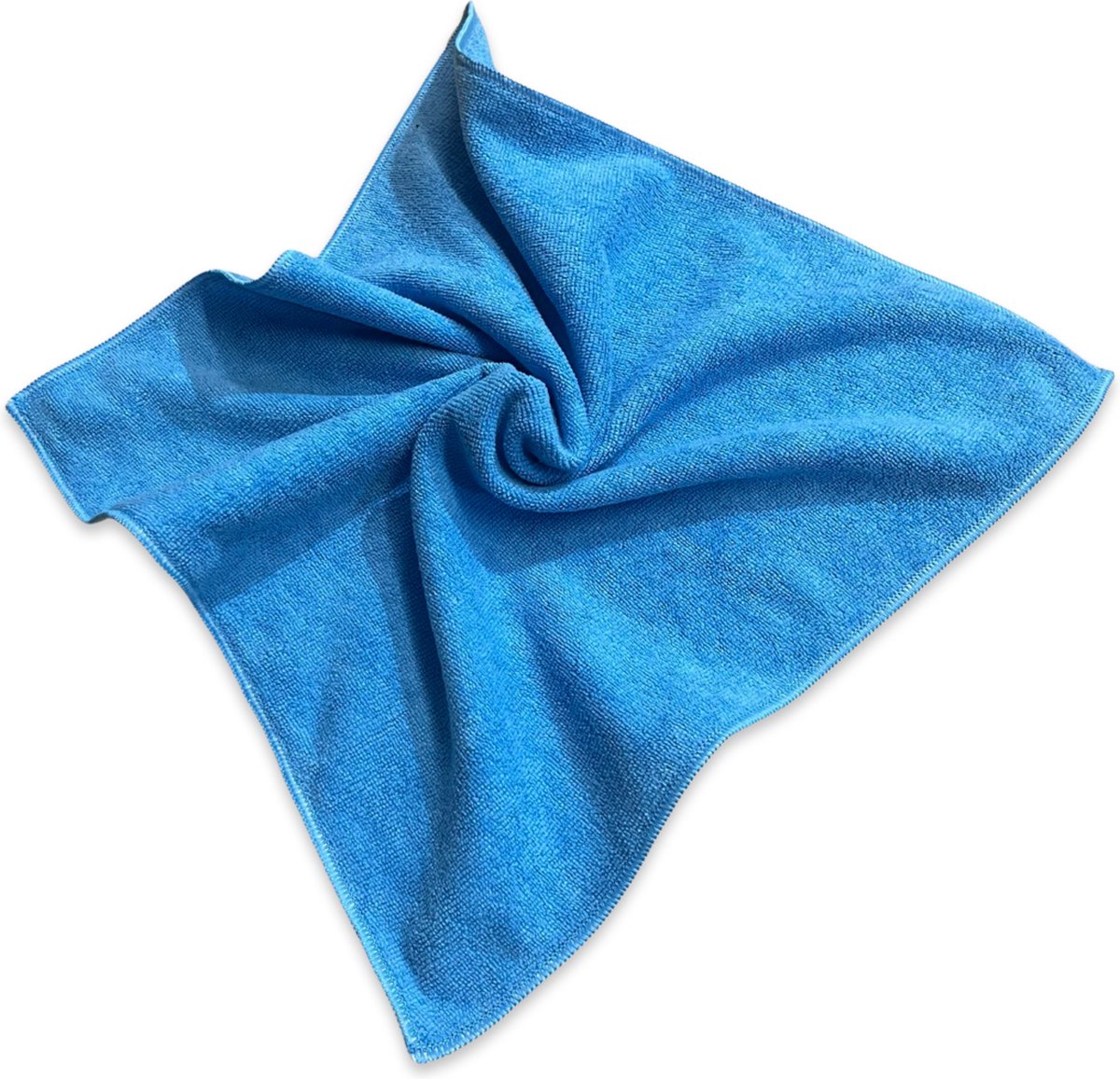 100 stuks Professionele microvezeldoekjes blauw. 40x40cm.