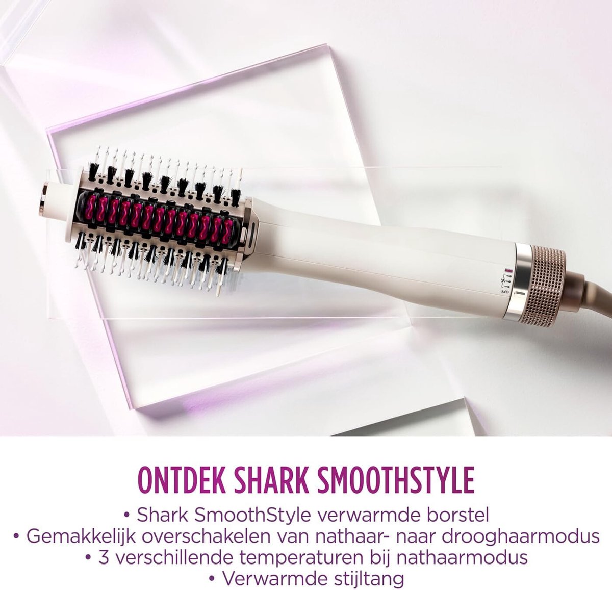 Hair Dryer Brush - Electric Hair Brush - Curling Brush - Straightening Brush - Brush Hairdryer