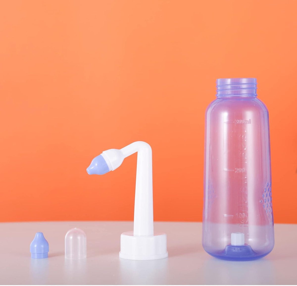 80 x Zout + 1 x Neusdouchefles (300 ml) - Neusspoeling voor Sinus Rinse neusdouche