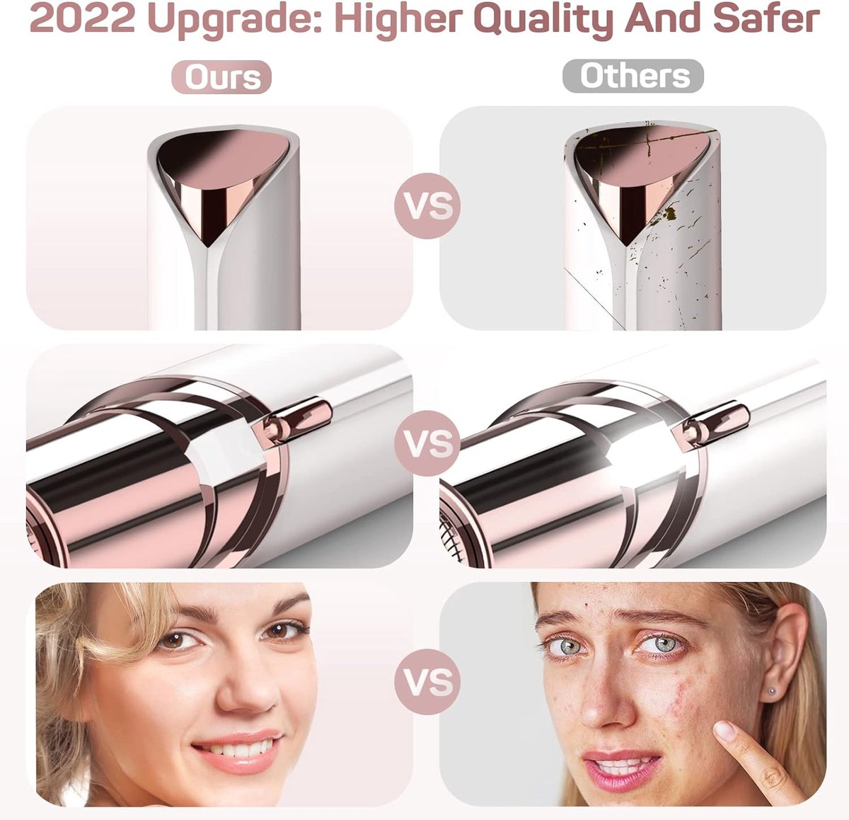 Dermaplaning - Dermaplaning Gezicht - Gezicht Scheermesjes Vrouw - Gezichtsontharing Dames - Wenkbrauw Scheermesje - Scheermes Gezicht - Elektrisch Dermaplaning