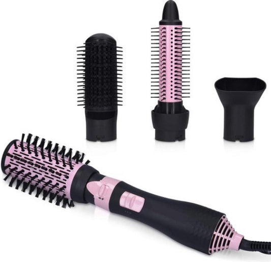 Hairbrush Hairdryer - Electric Hairbrush - Heated Brush - Round Hairbrush