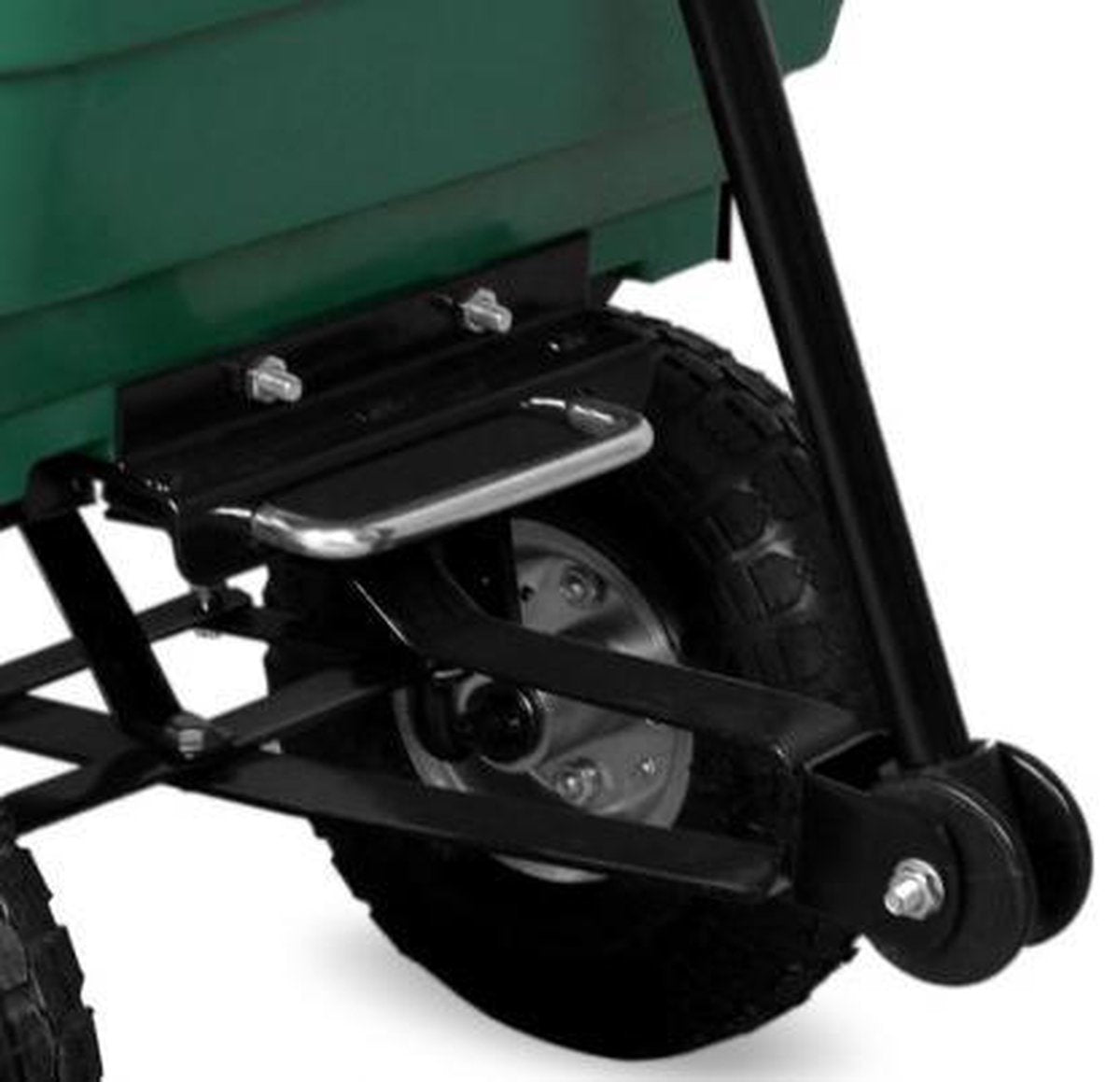 Handkar / Bagagewagen - kiepfunctie - luchtbanden