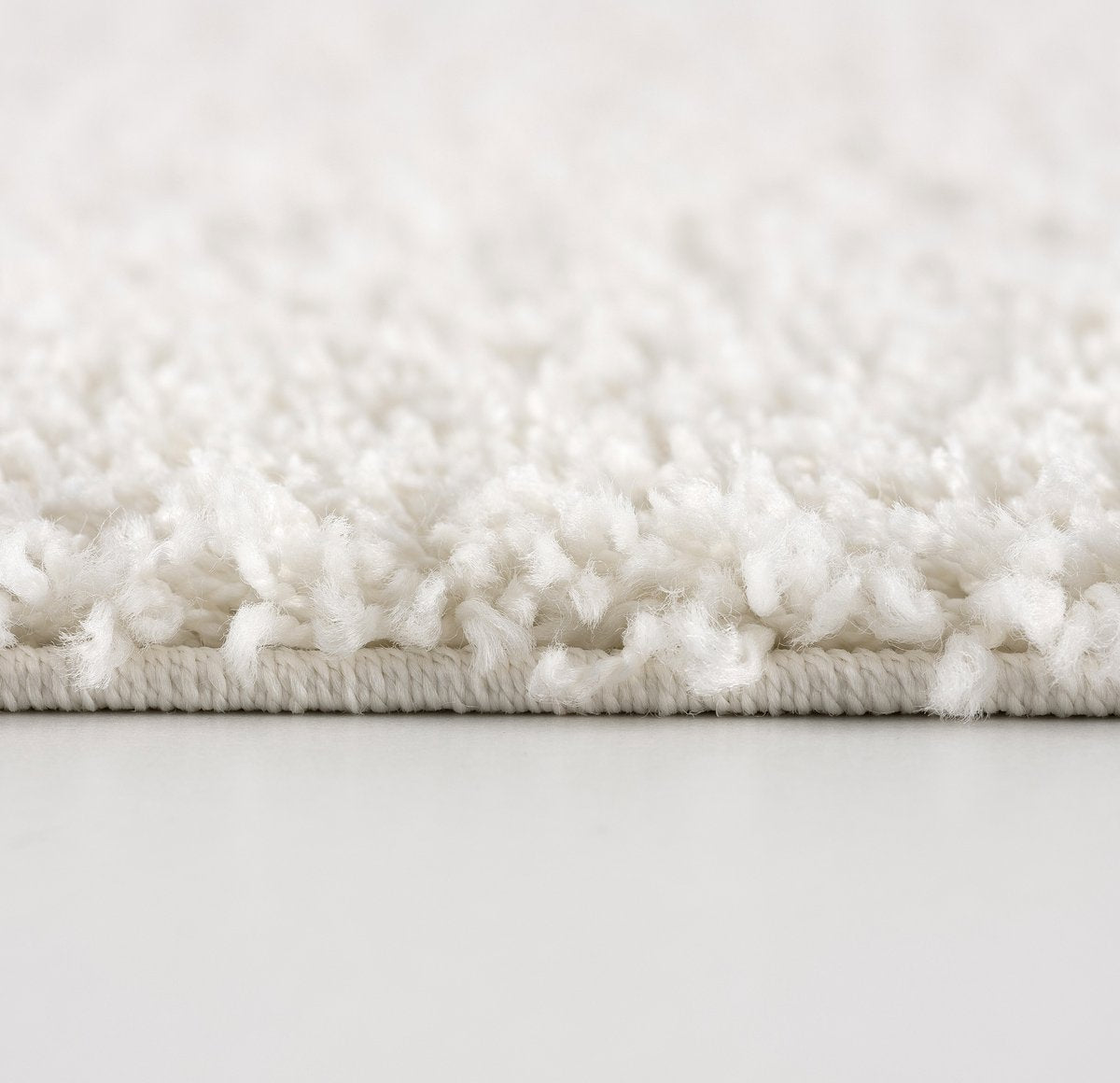 Loca Shaggy Vloerkleed Crème - 120x170 CM - Hoogpolig Vloerkleed - Tapijt Woonkamer, Slaapkamer