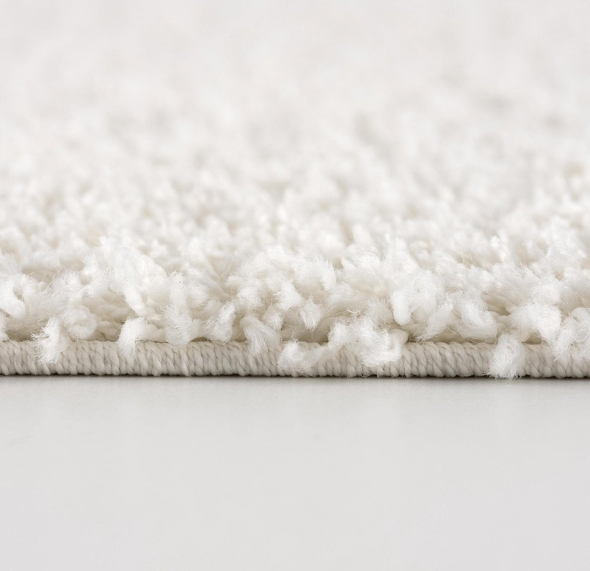 Loca Shaggy Vloerkleed Crème - 200x290 CM - Hoogpolig Vloerkleed - Tapijt Woonkamer, Slaapkamer