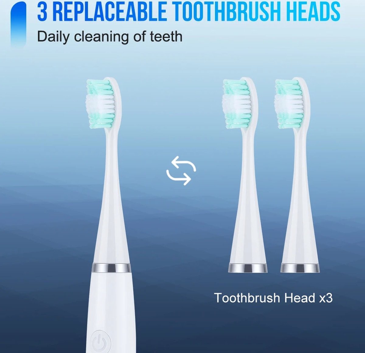 Bolmans - Electric Sonic Dental Scaler - Tartar Remover - Teeth Cleaning - Teeth Whitening - Toothbrush - Tartar Remover - Incl. 4 Tartar Hooks Oral Care