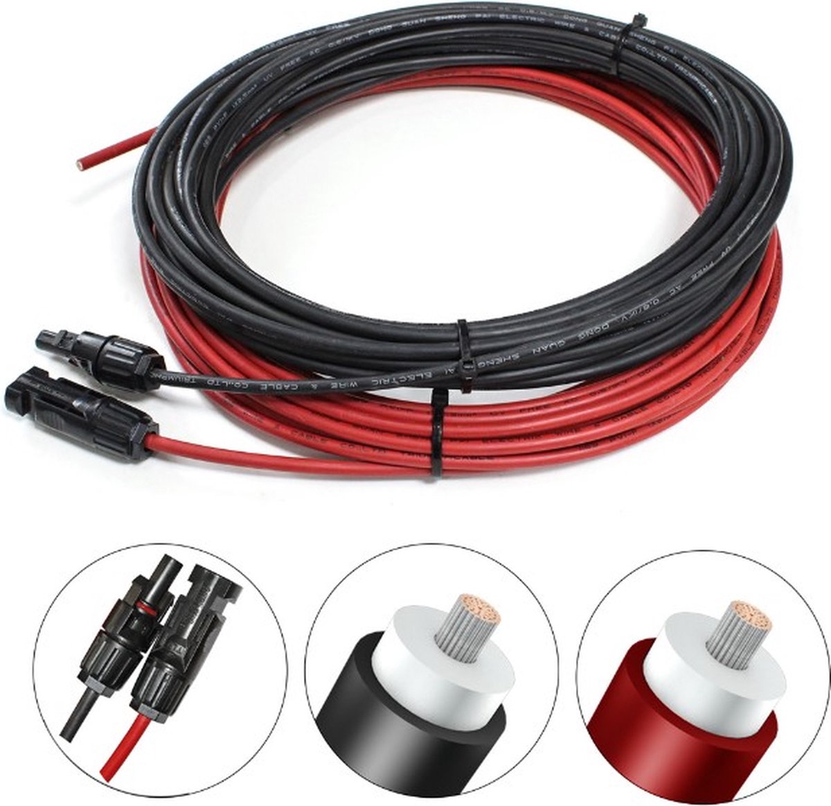 Complete 100W zonnepaneelset - Plug and Play voor camper - boot - caravan - schuur - aan te sluiten op accu